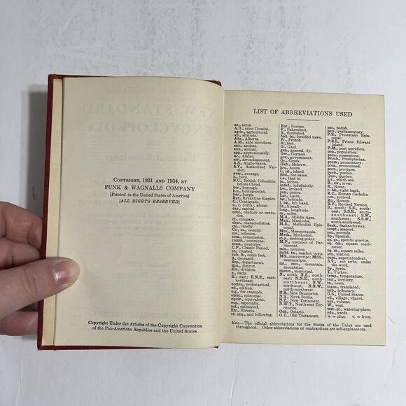 Funk and Wagnalls New Standard Encyclopedia 1931 1934 Vol XXIV Treat to Washings - Picture 6 of 14